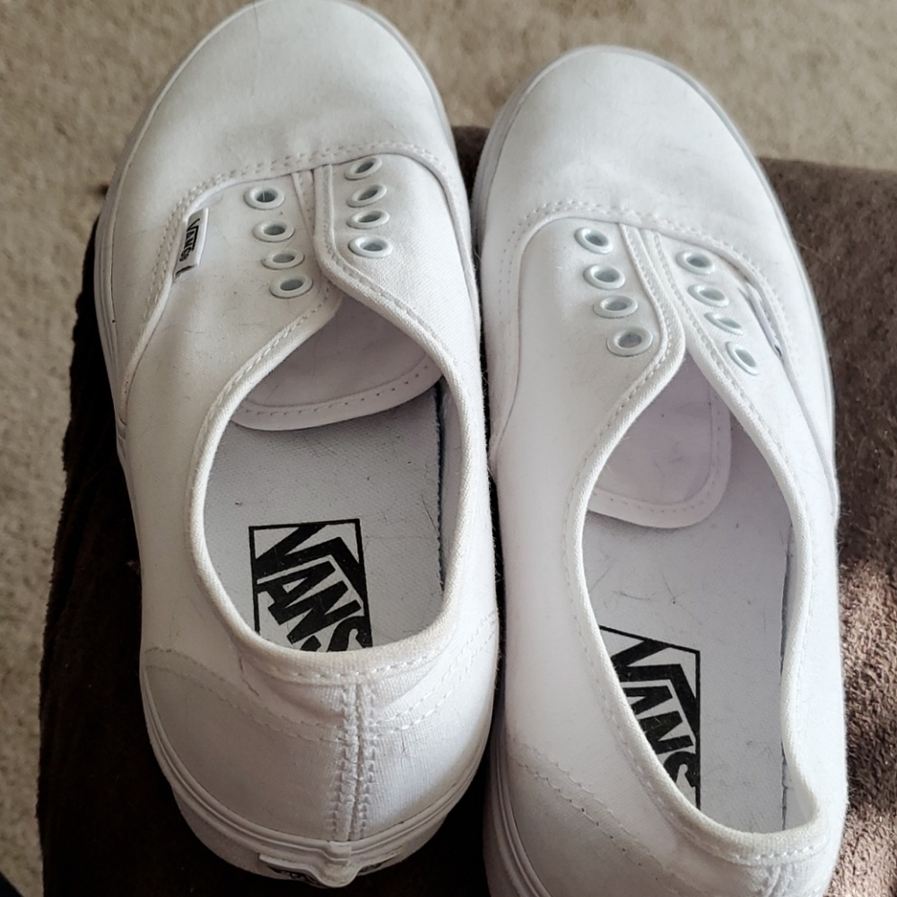 Vans (minus the shoe laces)